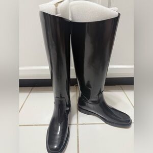 Everlane Black Tall Leather Boots